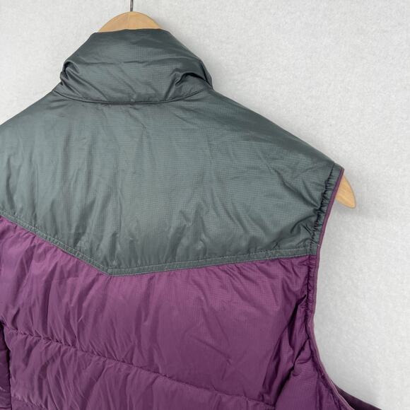 OUTDOOR RESEARCH Vest Women XL Transcendent Down Insulated Ripstop Winter Purple - Picture 7 of 15
